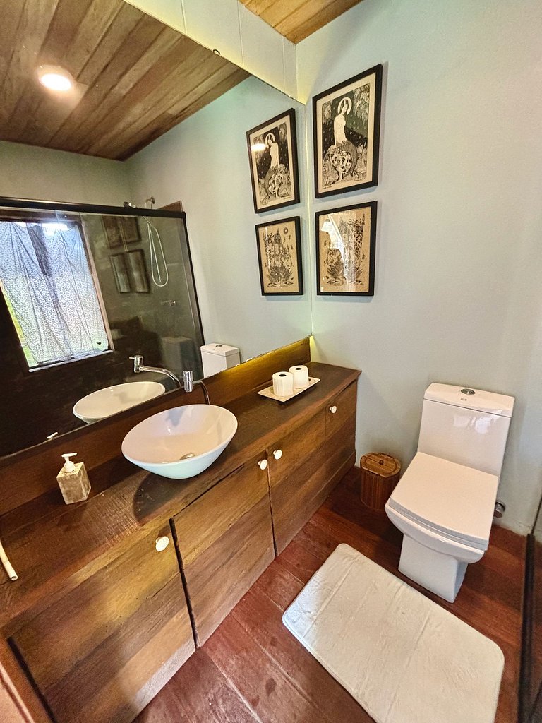 Casa NA PRAIA Beira Mar Barra Ibiraquera Studio+Terreo